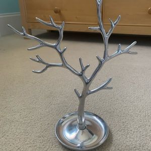 Silver Jewelry Tree